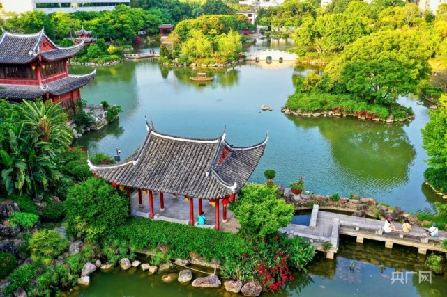 福州:生态公园春景美