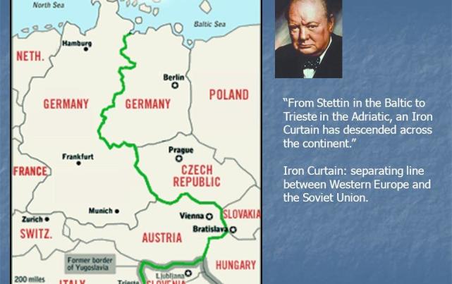 1946年3月5日,丘吉尔发表拉开美苏冷战序幕的铁幕演说,中文版全