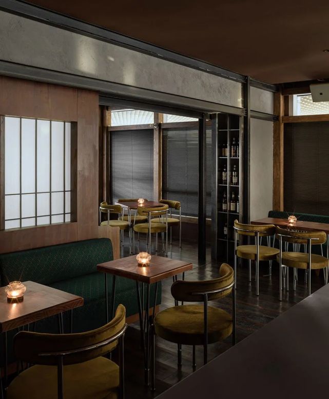 烛光映衬下的浪漫情调-mimosa酒吧/乔和桥治建筑实验室