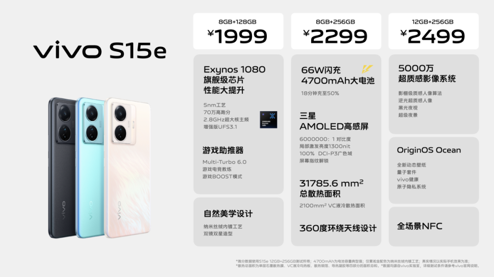 巅峰旗舰vivo X80系列正式发布 全系升杯售价3699元起