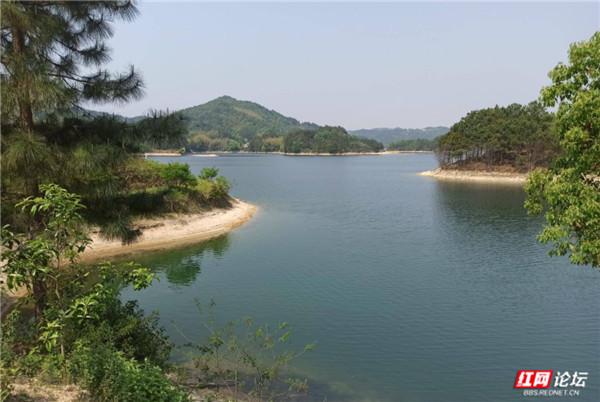 有一种看不够的风景在家乡小湄村的铁山水库
