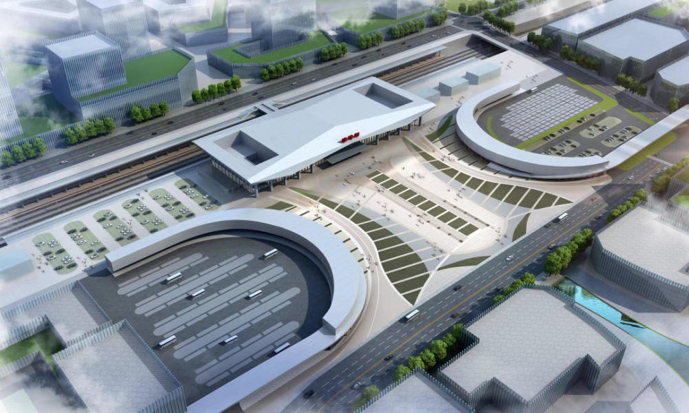 成自宜高铁首个站房正式开工建设全线预计2023年通车