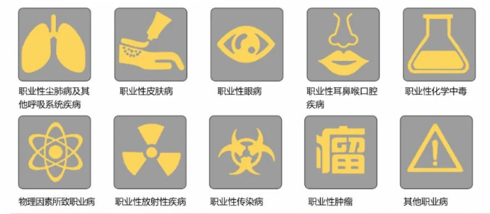 10,其他职业病,3种.