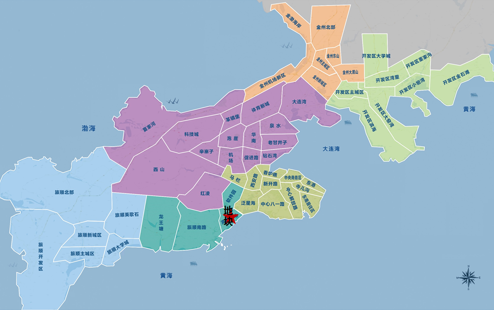 土地成交2022年主城土地首拍华润摘得大连高新中心板块土地可售楼面价
