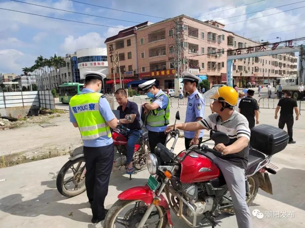 摩电整治直击教育整治并重规范摩电交通秩序