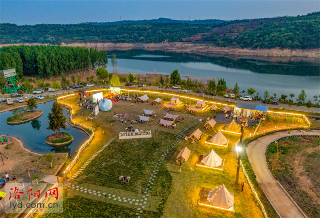 黄河神仙湾度假区:引进星空帐篷 共享黄河生态廊道魅力【组图】