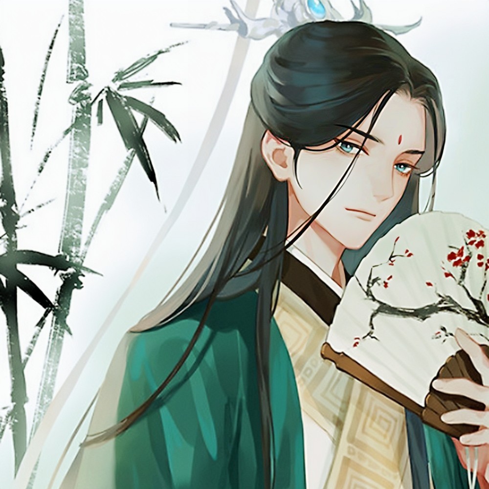 漫头古风扇子男第六弹
