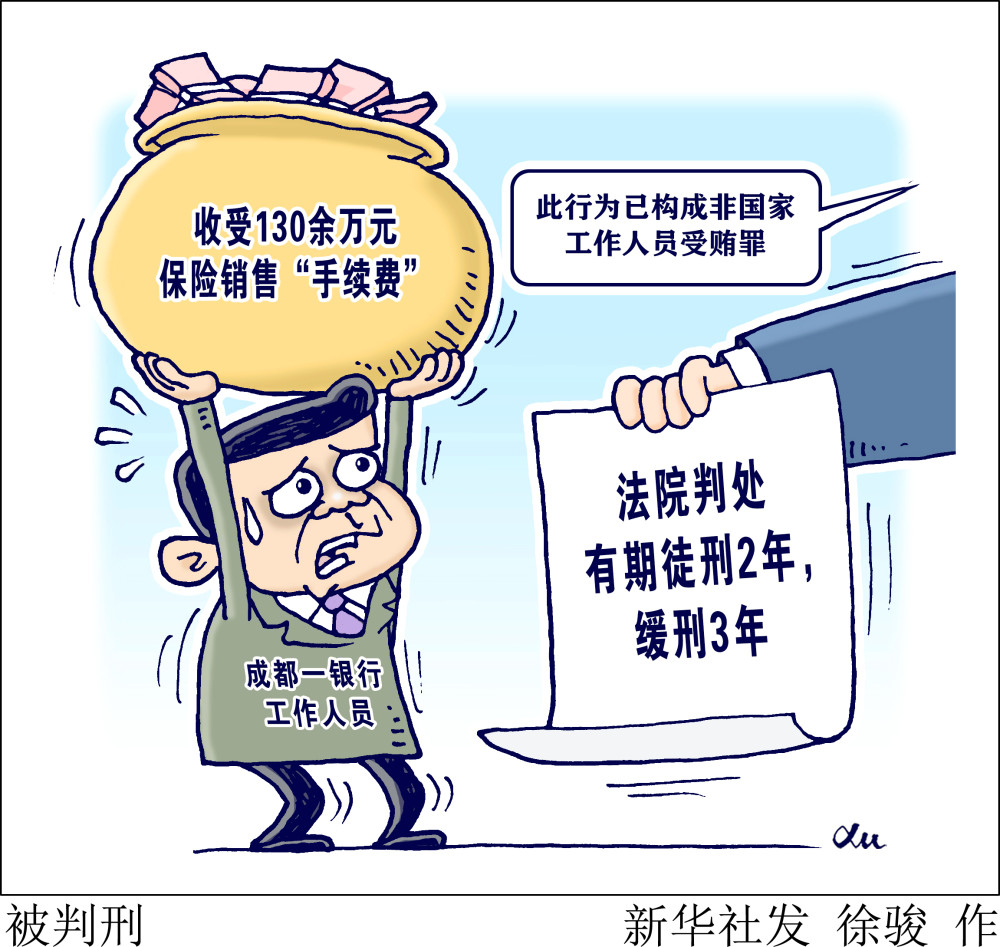 图表漫画法治被判刑