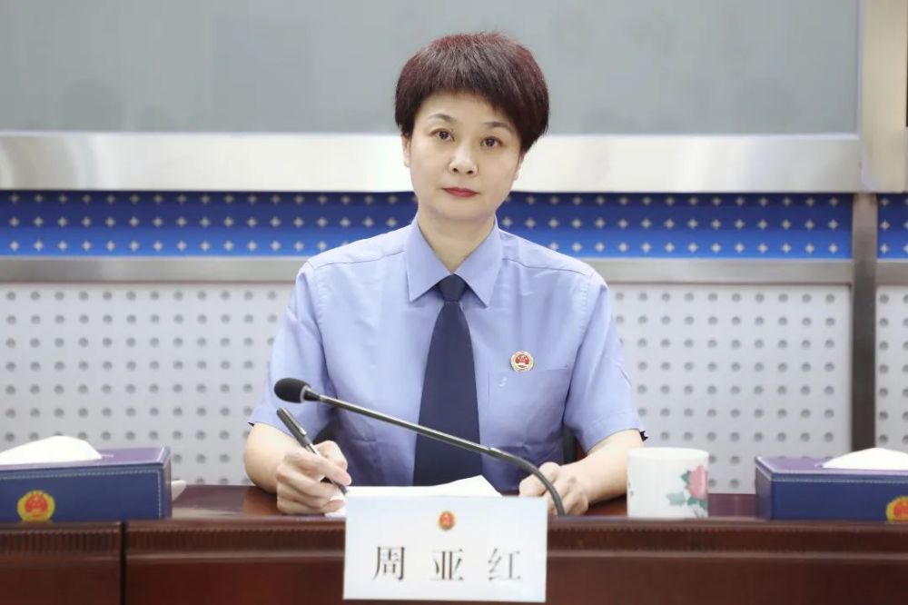 长沙市检察院党组副书记,副检察长周亚红致发布词《白皮书》梳理了