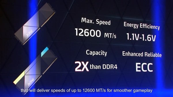 DDR5内存频率首次突破10000MHz进入五位数时代
