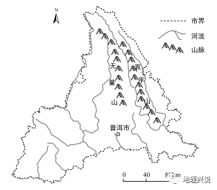 以普洱市為核心的中國西南內陸地帶,被稱為