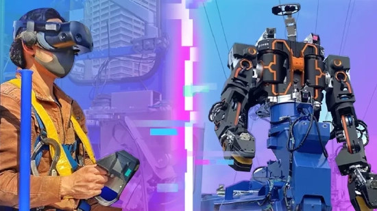 日本铁路公司JRWest开发巨型VR驱动机器人
