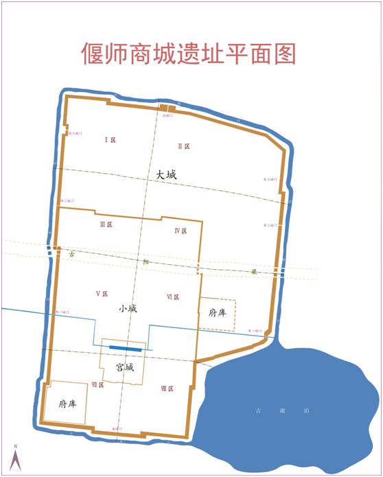 对偃师商城遗址水利设施及城址布局的新认识