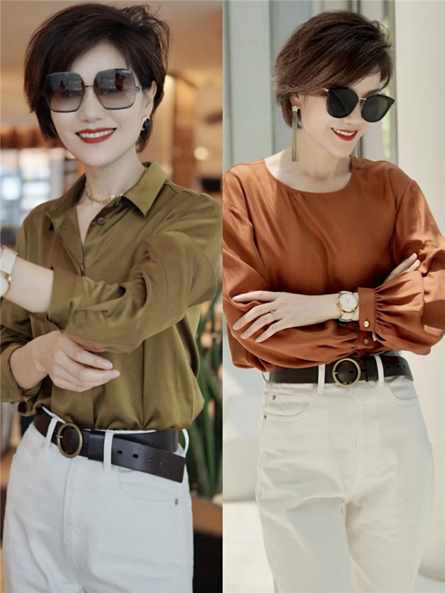 比三木妈妈还得体的中年博主,不戴帽子也不穿高跟鞋,美得很高级