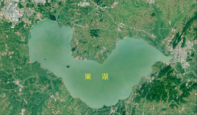 巢湖衛星地圖20世紀50年代,巢湖的魚類漁業產量在35004000噸之間,包括