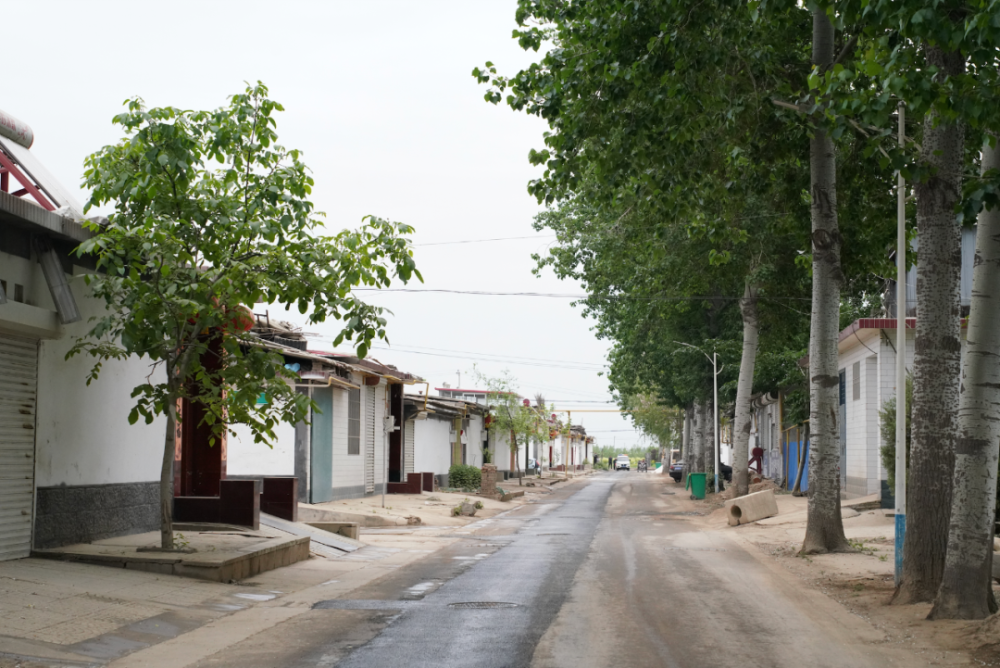 李為軍先後到大河鎮北故城村,黃壁莊鎮上黃壁村實地察看汙水管網鋪設