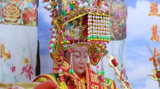潮南区妈祖文化交流协会赴湄洲妈祖祖庙分灵妈祖!