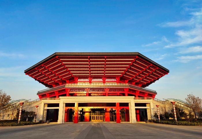 29平方米,博物馆外形设计借鉴了郓城历史文化古迹"唐塔"的建筑风格,并