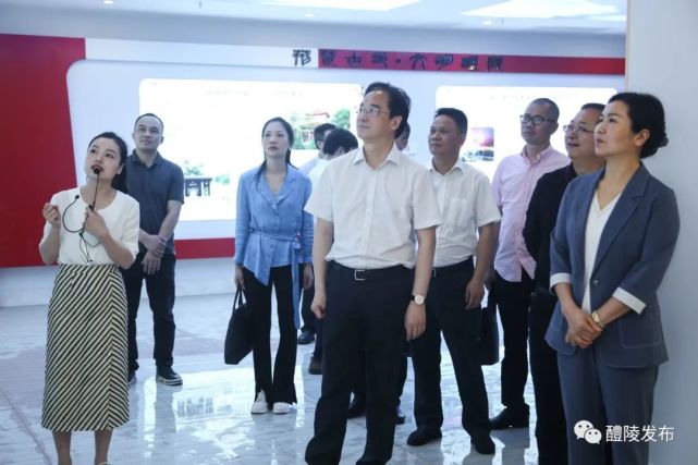 株洲市委常委,宣传部部长江小忠来醴调研