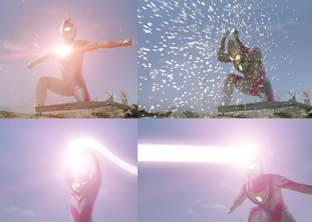 奥特曼身体哪些部位可以发射大招,头发已经不稀奇了,还有胳肢窝的!