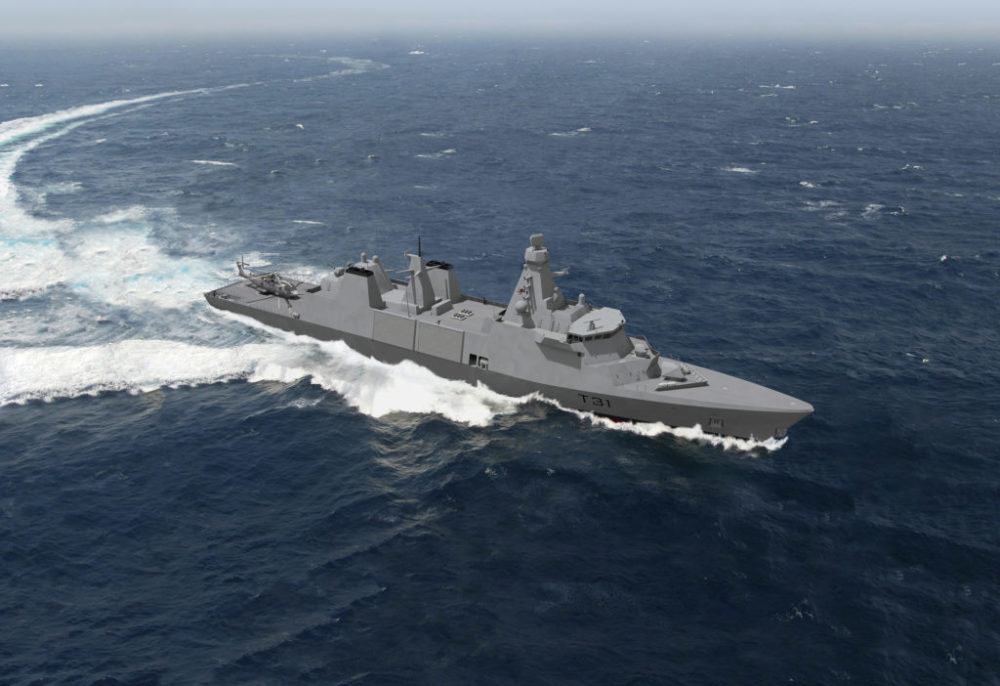 英国海军首艘31型护卫舰铺设龙骨单舰价格仅2.5亿英镑