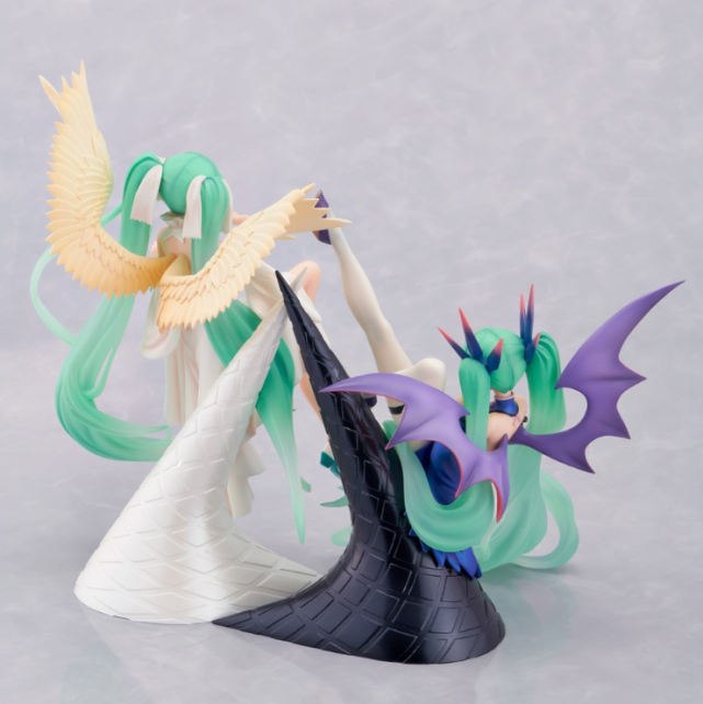 初音未来光明与黑暗主题双手办公开 你喜欢白葱娘还是黑葱娘