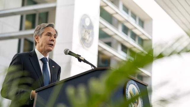 4月28日消息美国国务卿安东尼布林肯表示美国及其盟友将在未来几周