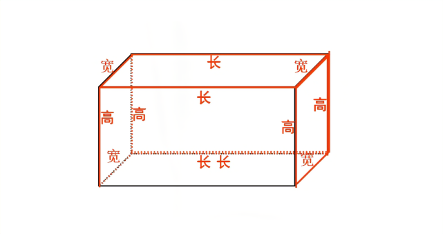 长方体立体图怎么画图片