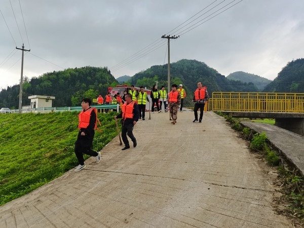 普定鸡场坡镇开展防汛应急演练活动|鸡场坡镇|普定县|防汛