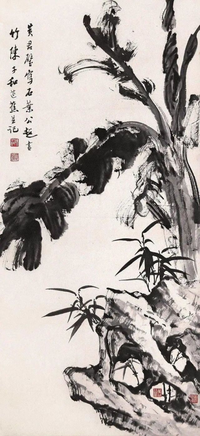 赏画|国画里的芭蕉,笔墨淋漓