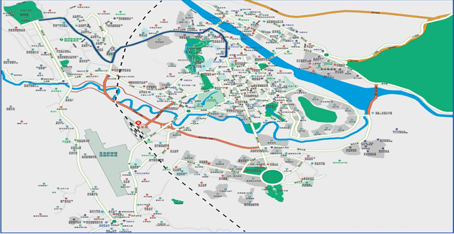 金灣(07:00)-俊都建材市場(07:04)-俊都蔬菜市場(07:06)-州一中(07:11