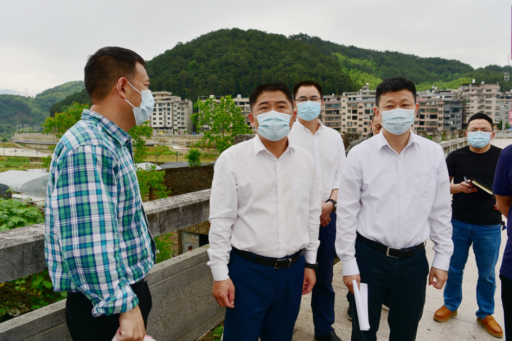 三大攻坚在行动|政和县委主要领导调研旧城改造片区开发工作