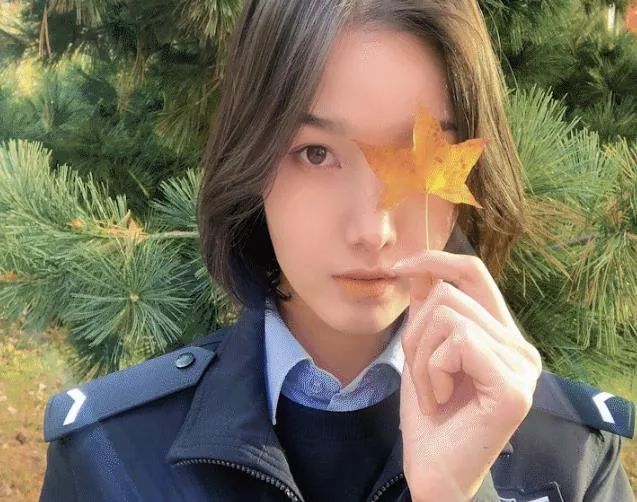 中国刑事警察学院的维族姑娘是唯一一名从新疆考入是警校大二在读学员