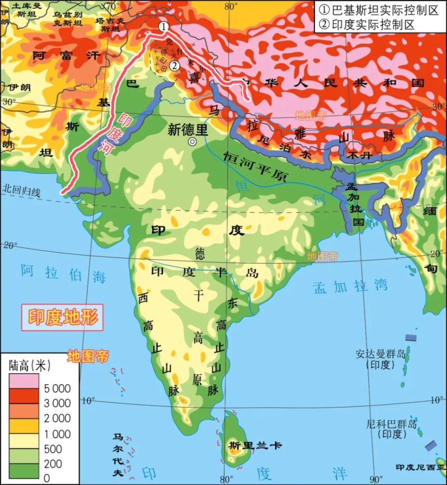 印度河在巴基斯坦