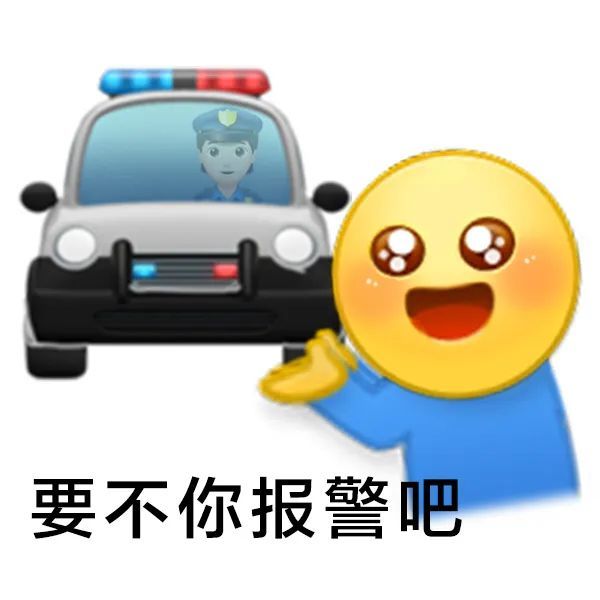 斗图表情包要不你报警吧