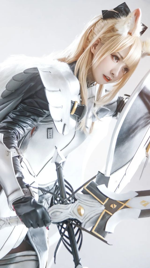 cos:明日方舟瑕光cos正片@贤儿