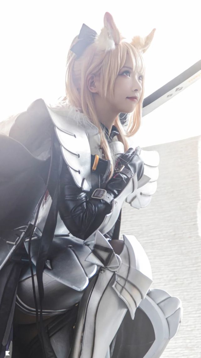 cos:明日方舟瑕光cos正片@贤儿