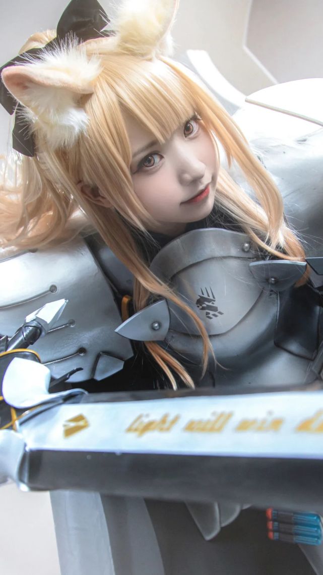 cos:明日方舟瑕光cos正片@贤儿