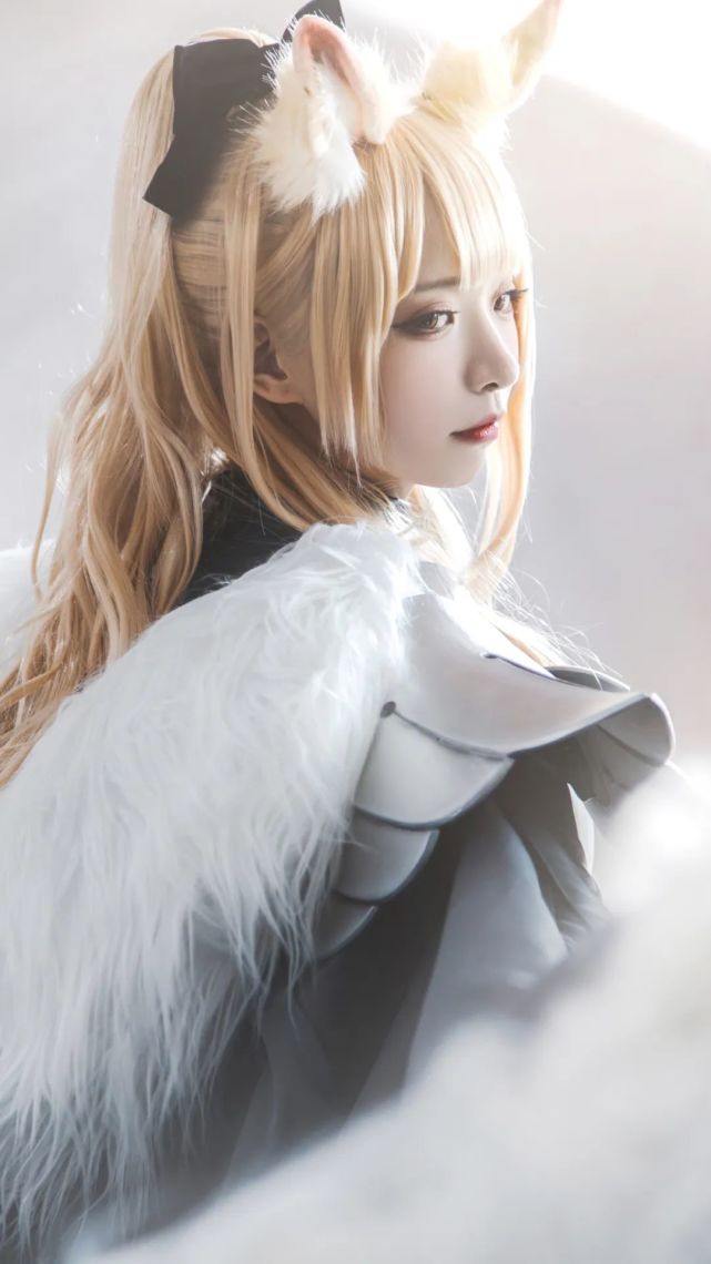 cos:明日方舟瑕光cos正片@贤儿