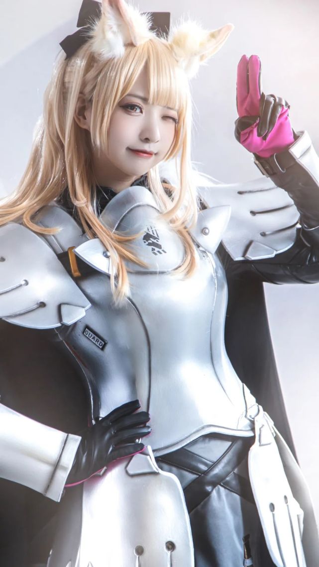 cos:明日方舟瑕光cos正片@贤儿