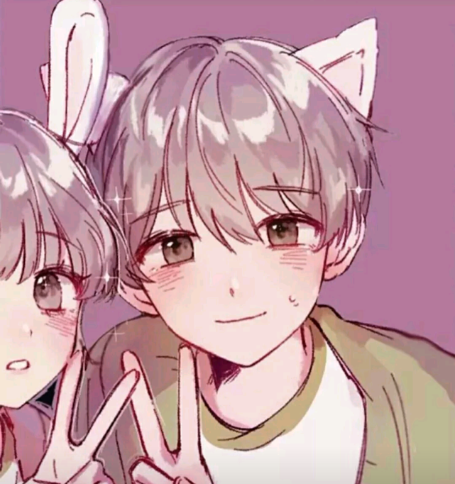 浪漫至死不渝 万幸得以相识/男女闺蜜头像