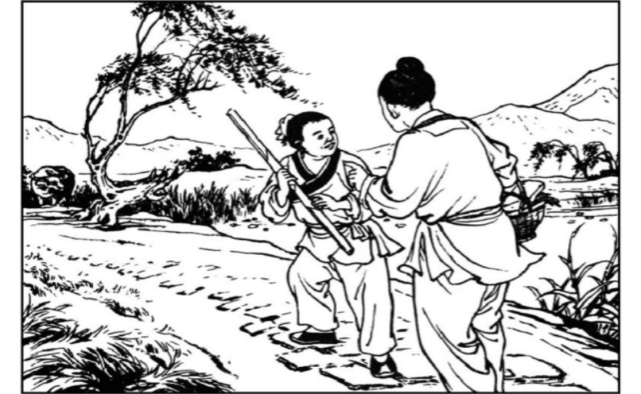 每一天,他都很晚才把猪群赶回家,说实话,要是有地方去,他根本就不愿