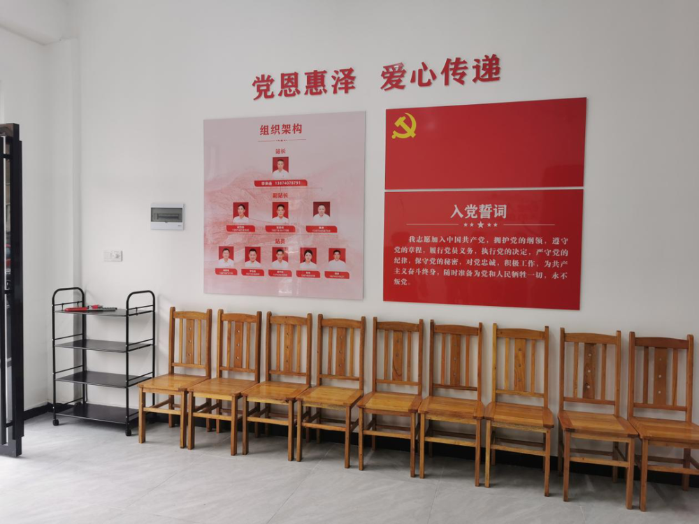 归义镇广场社区龙舟小区党群服务驿站成立