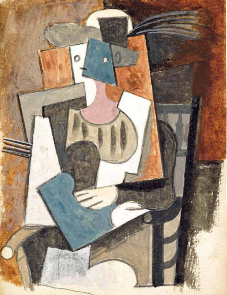 毕加索妻子奥尔加我爱你却并不快乐