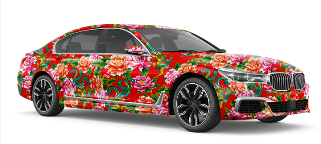 "千车千面"——给每一辆汽车都是独一份的彩绘.