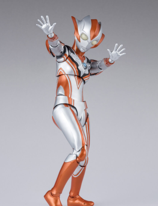 格丽乔奥特曼shf手办官图公开 附带赛罗奥特曼互动用手部零件