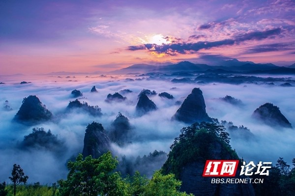 我也做家乡推荐官来通道万佛山看万佛朝宗的壮观景象