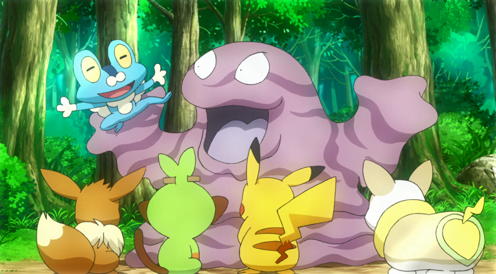 宝可梦旅途107樱木后院一哥来电汪对妙蛙种子拙劣的模仿