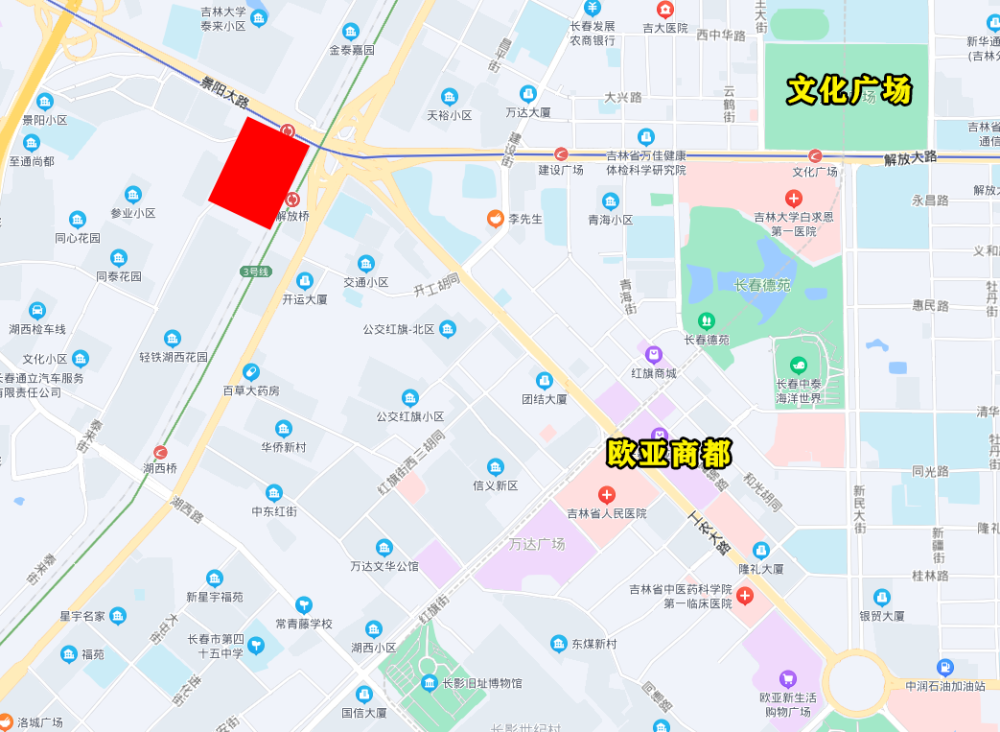 4萬㎡,一些優質地塊例如:砂之船東側地塊,中車廠地塊.