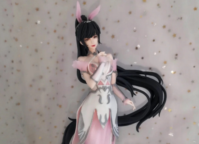 斗罗大陆:小舞"粘土人"手办来袭,五官清新秀丽,神级仙女裙太养眼了!